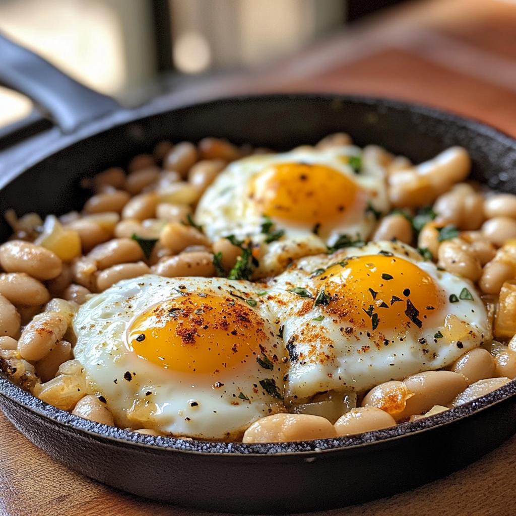spanish beans eggs