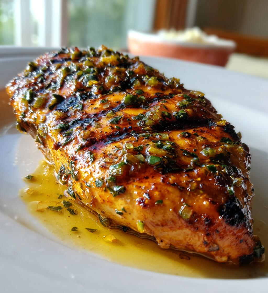 spicy grilled jalapeno chicken