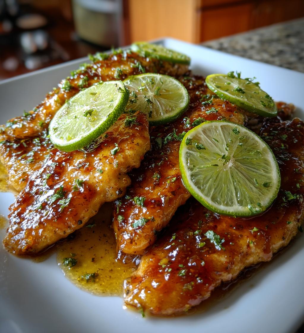 stovetop honey lime chicken