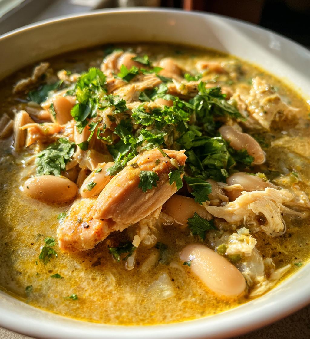 white chicken chili