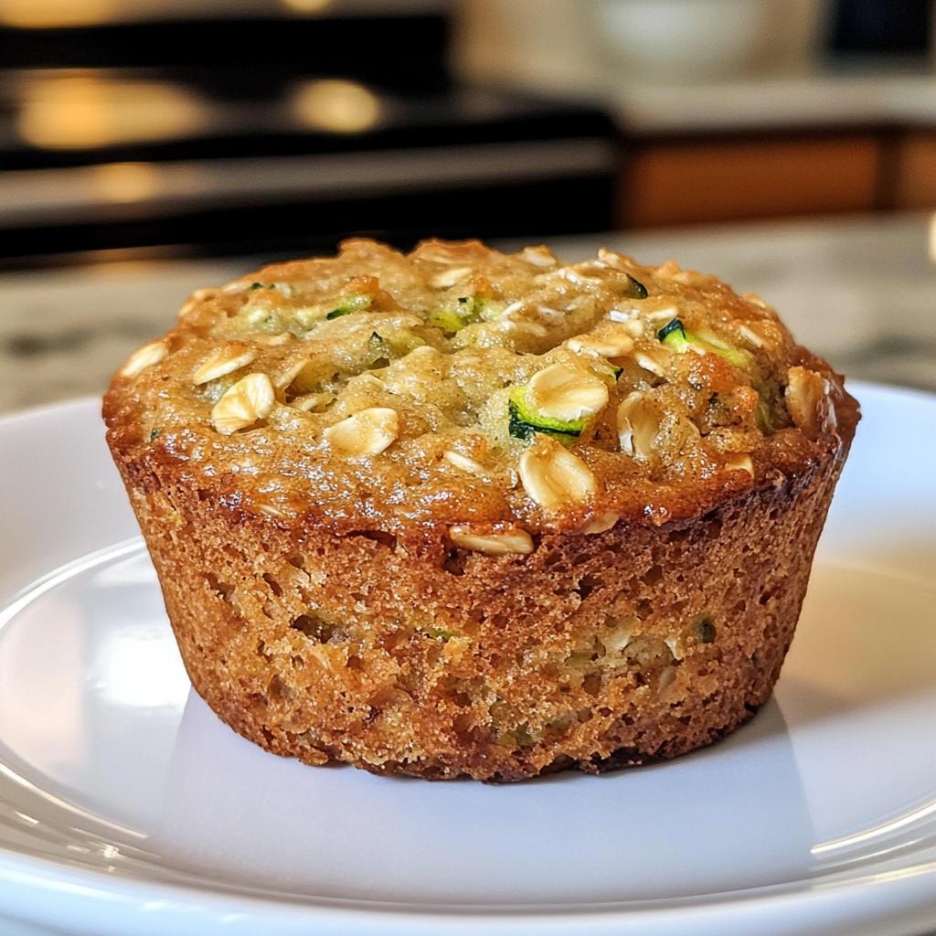 zucchini oatmeal muffins