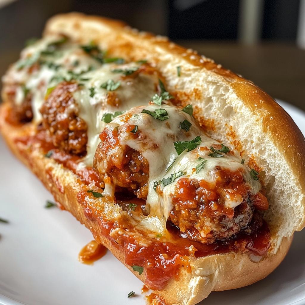 air fryer meatball subs