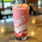 cafe style korean strawberry milk
