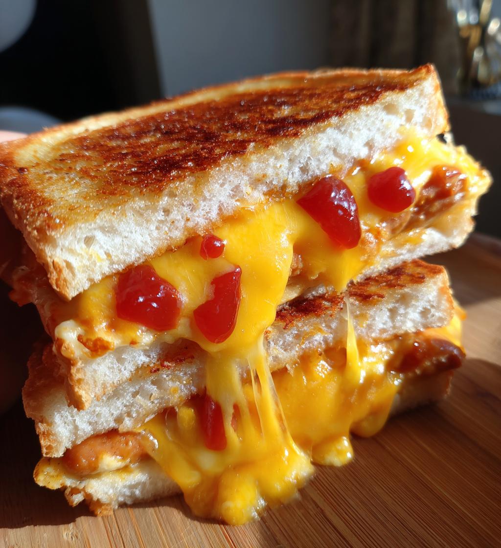 cheese dog pizza sandwich