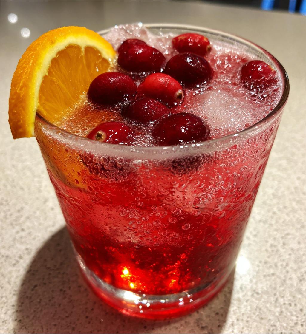 christmas cranberry cocktail