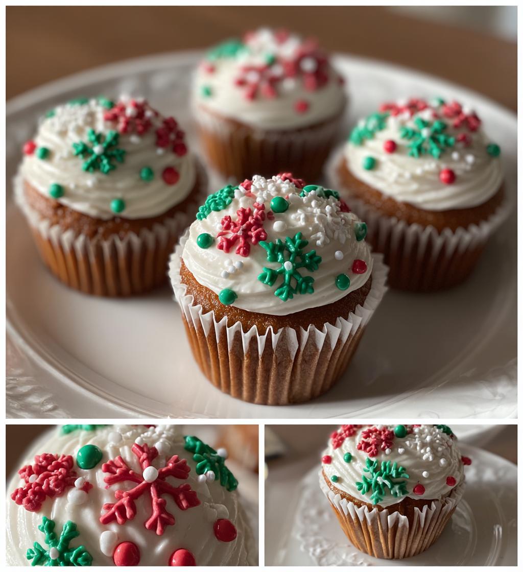 christmas cupcake toppers