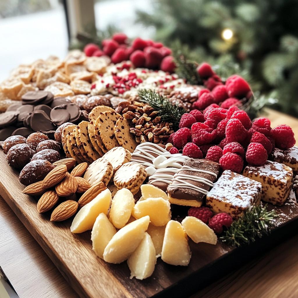 christmas dessert charcuterie board ideas