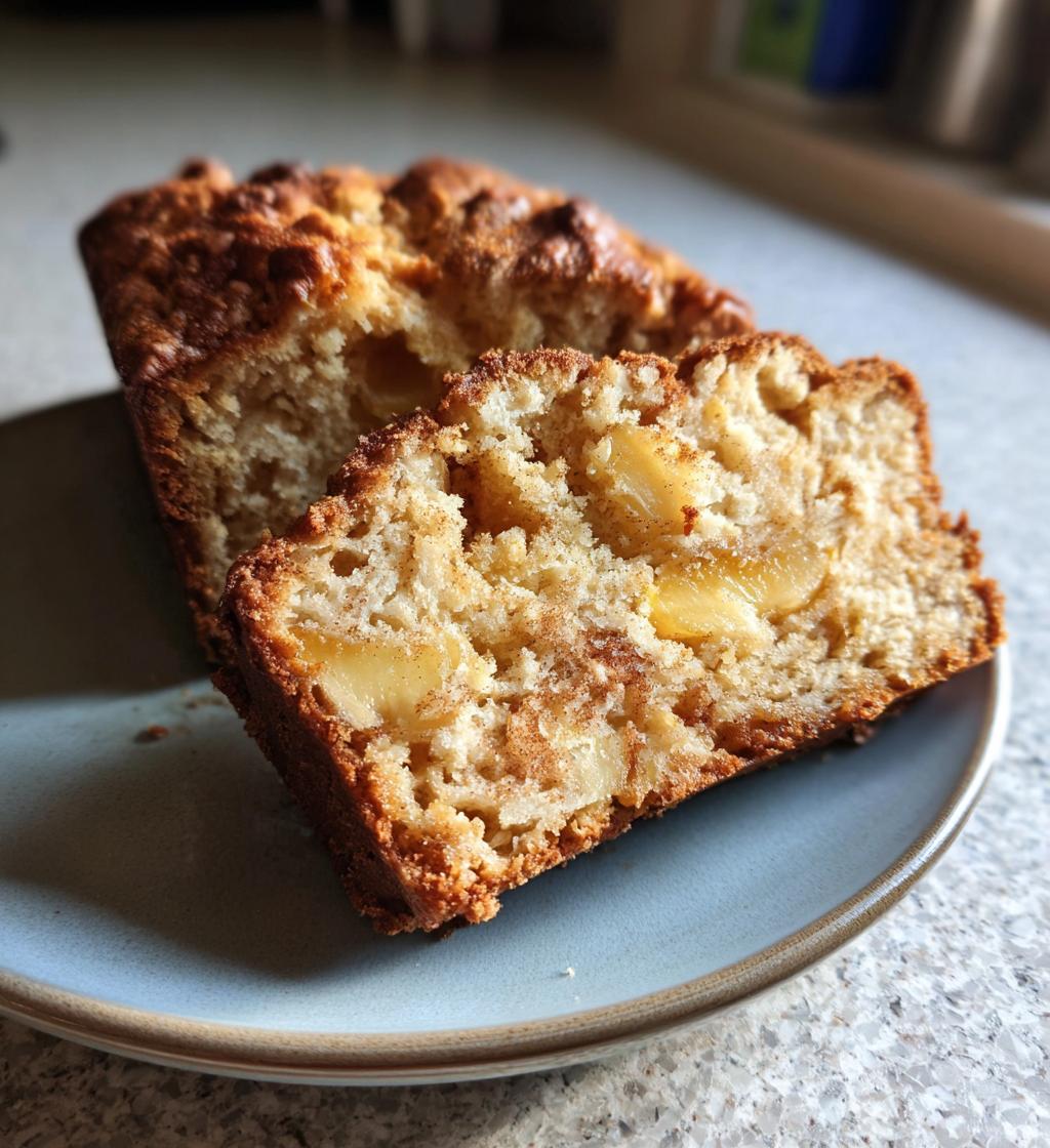 cinnamon peach bread