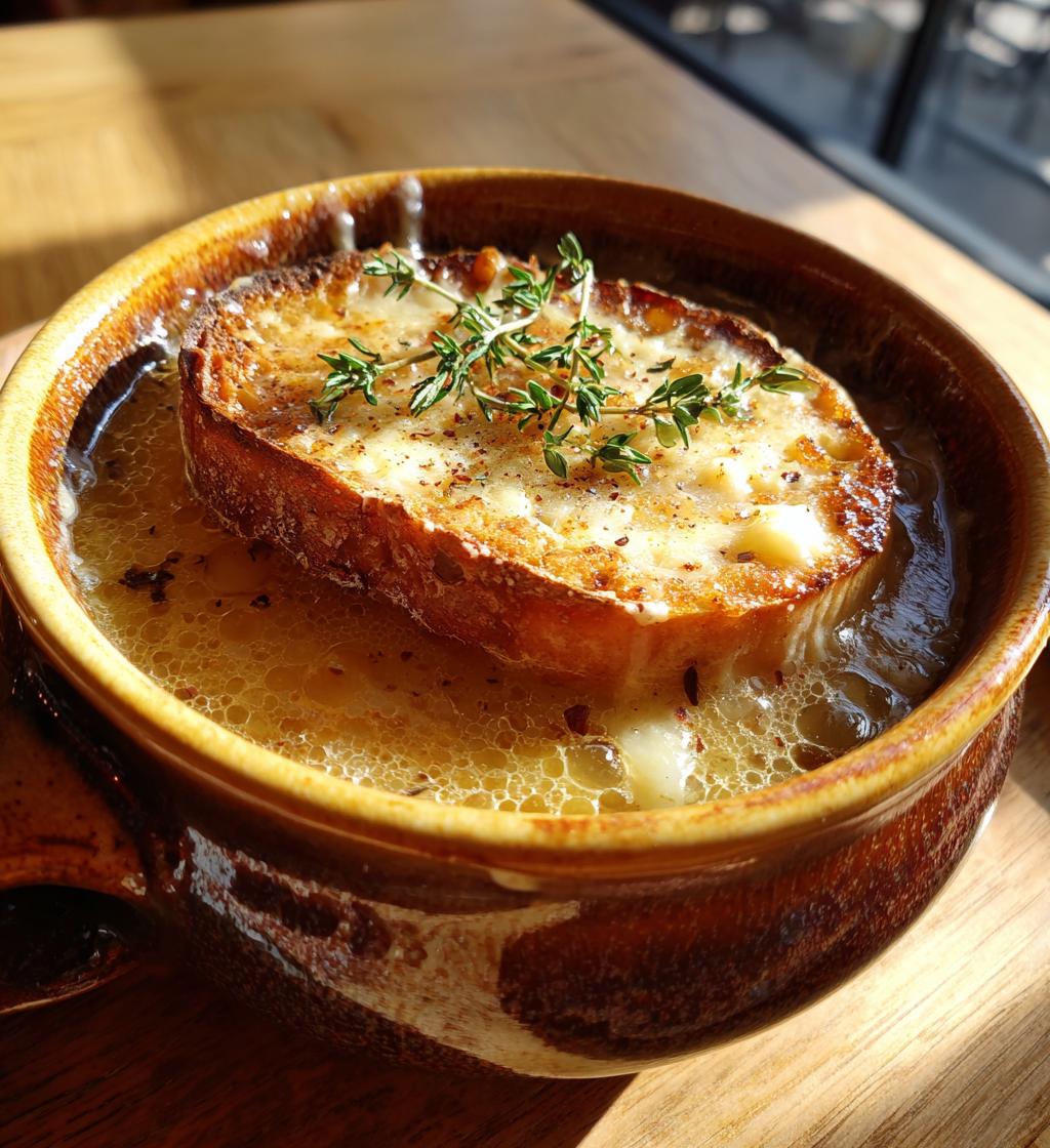 country french garlic soup