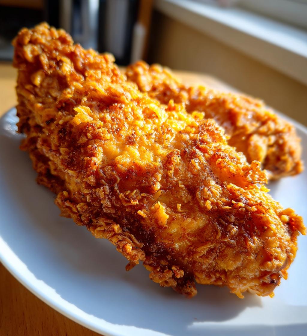 crispy air fryer kfc style chicken
