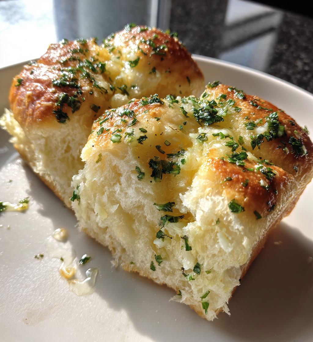 garlic butter bread rolls