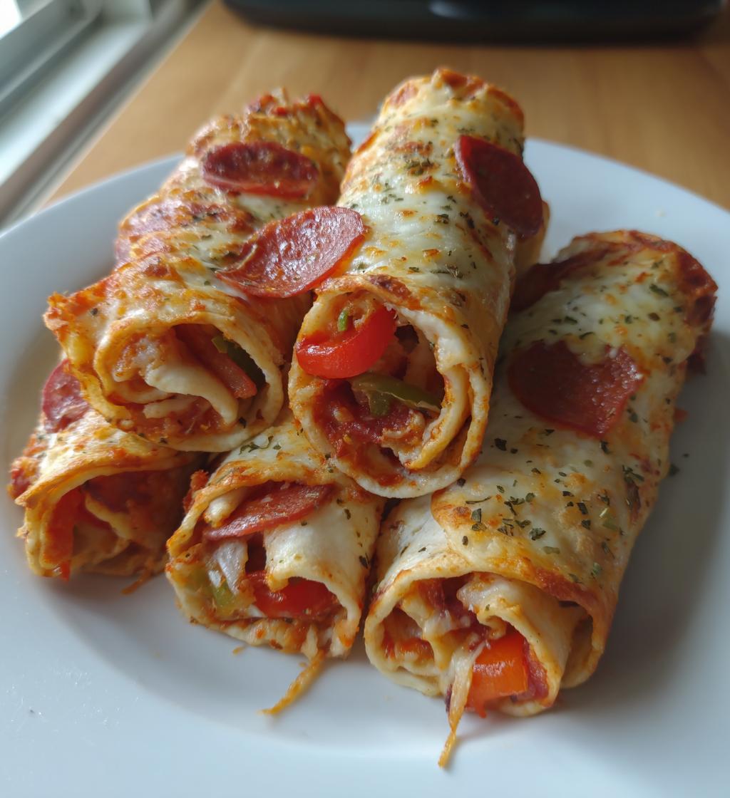 kids lunch pizza roll ups