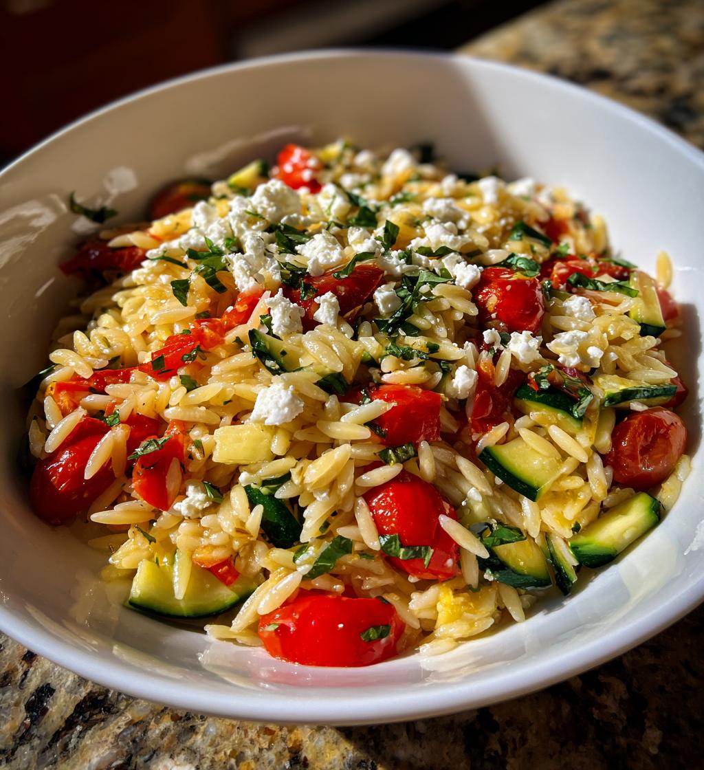mediterranean orzo pasta