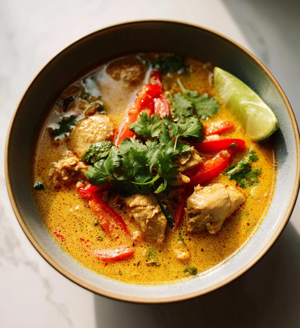 thai chicken curry soup
