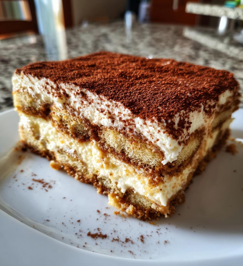 traditional italian tiramisu