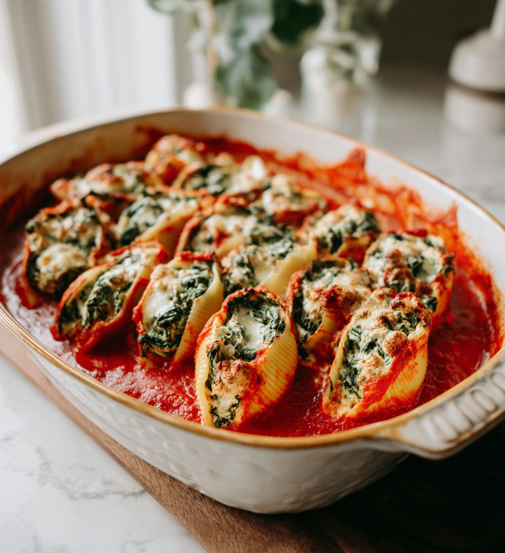vegan stuffed shells